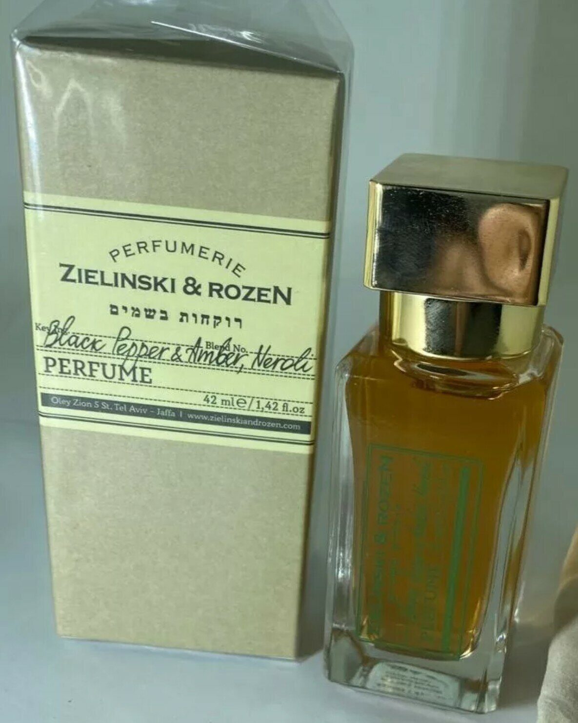 ZIELINSKI & ROZEN Black Pepper & Amber, Neroli (Парфюм Зелинский и Розен) -  42 мл.